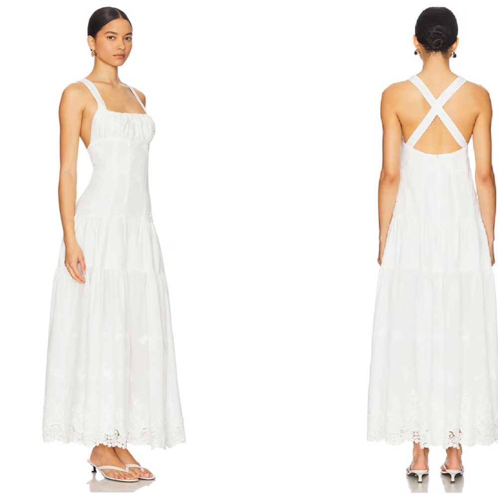 WeWoreWhat Peplum Midi Dress